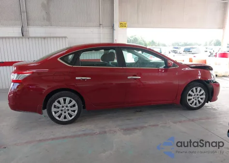 2013 Nissan Sentra S from USA, damaged, VIN 3N1AB7AP6DL756351
